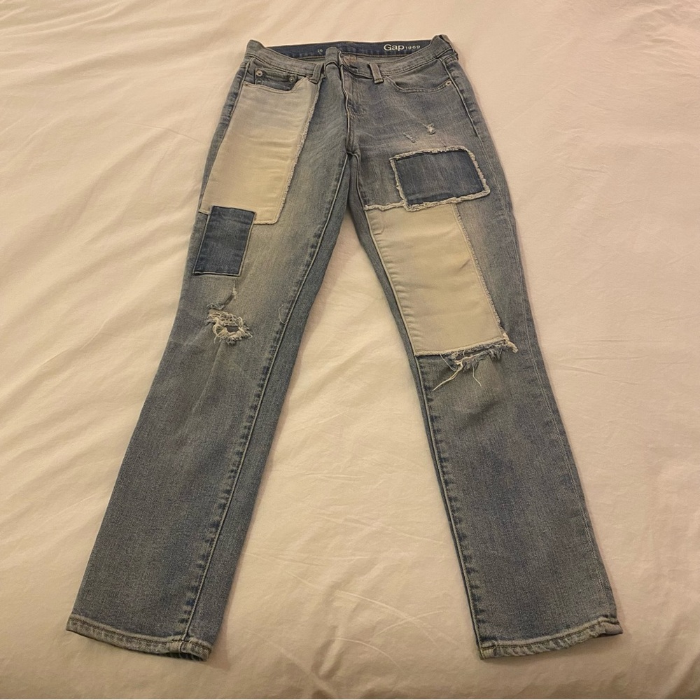 Gap Patch Jeans - image 1